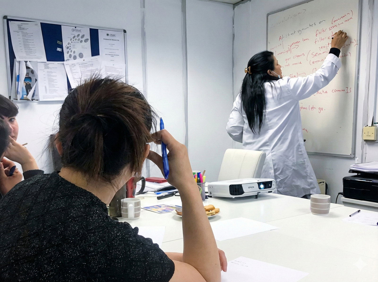 Aesthetic training academy learning environment